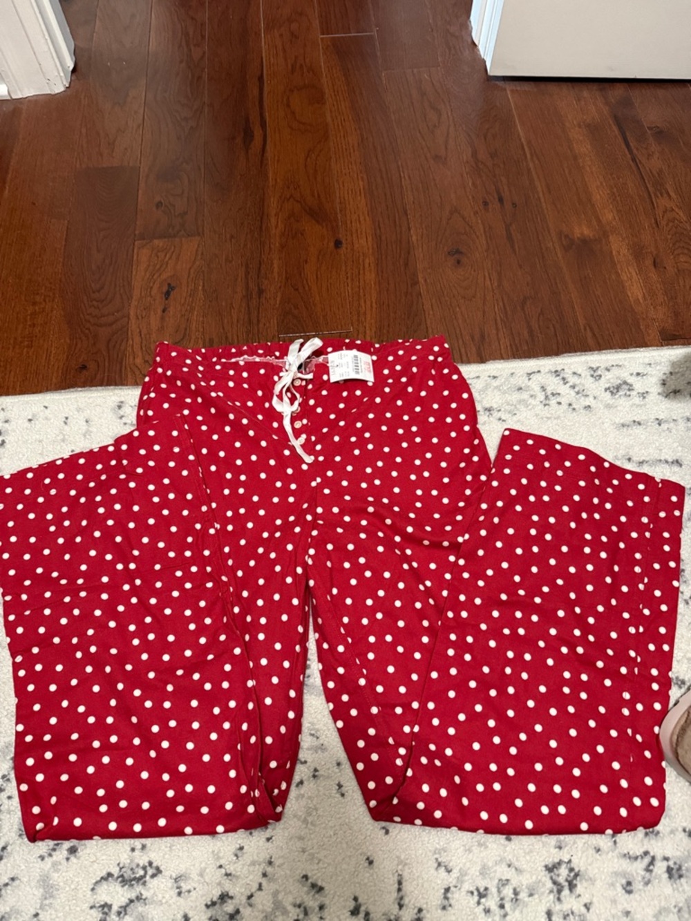 J. Crew Red Polka Dot Pajama Pants